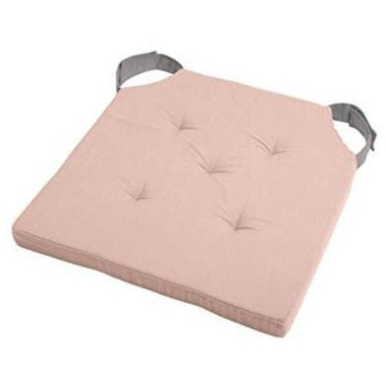 Gadget Et Bazar Stoff Duo Quadrat-kissenbezug Mit Klettverschluss 38x38cm Ecru - Stoff
