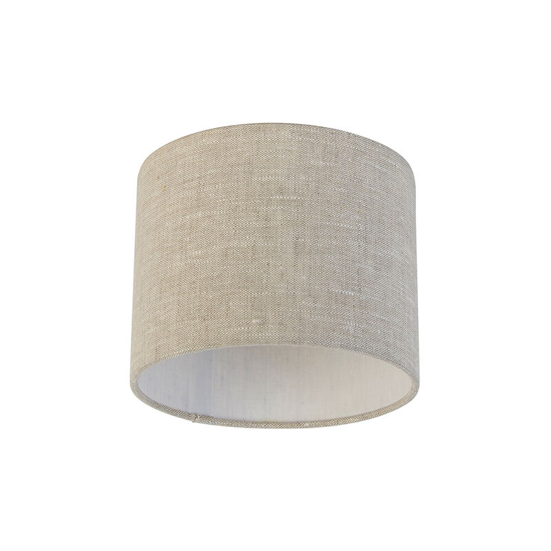 Image of Fabric Lampshade Light Grey Round 18/18/14