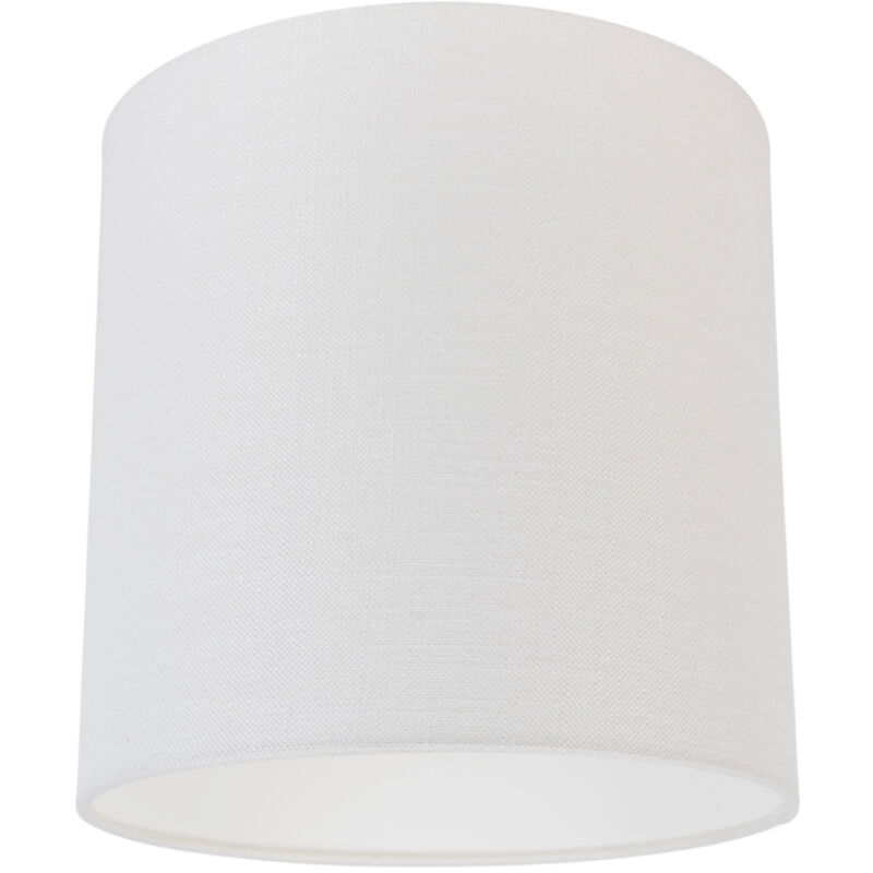 Image of Fabric Lampshade White 25/25/25
