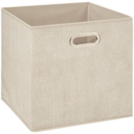 Stoffkorb 31x31cm mix n modul beige meliert - 5five