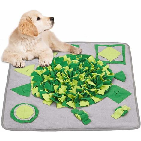 Snuffle Mat for Dogs, 17'' x 21'' Dog Sniffing Mat Interactive