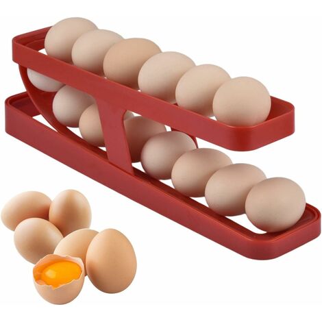 Bamboo Egg Holder Countertop - Stackable Design for 36 Eggs | Farm Fresh  Egg Organizer Display Stand | Wooden Chicken Egg Storage Kitchen Counter  Top