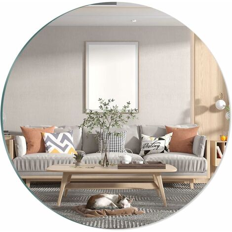 4pcs 30cm Mirror Tile Wall Sticker Square Self Adhesive Room Decor Stick On  Art Mirror Living Room Decoration