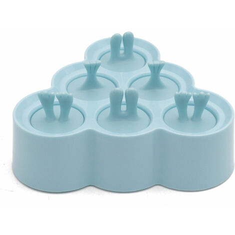 Korlon 3 Pack Silicone Ice Cube Trays with Lid - Easy Release Ice