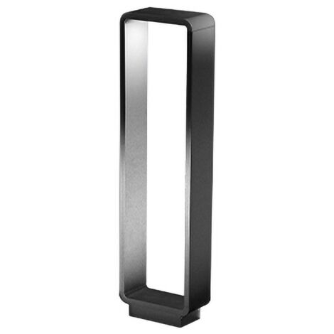 Stola Borne LED d'extérieur 11W 3000K en aluminium moulé sous pression Gris Foncé IP65 - Solution d'éclairage professionnel pour jardins et allées