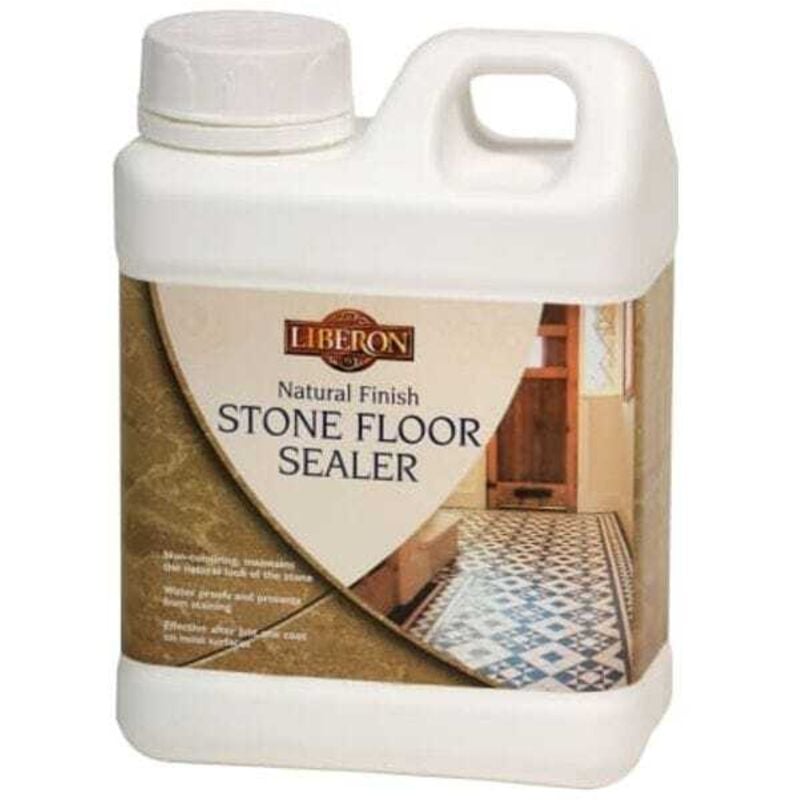 Natural Finish Stone Floor Sealer 1 litre - Liberon