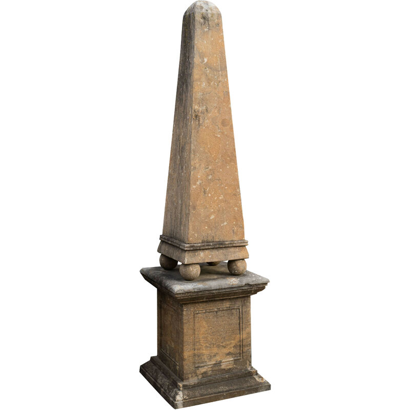 Biscottini - Stone Obelisk L57xPR57xH215 cm