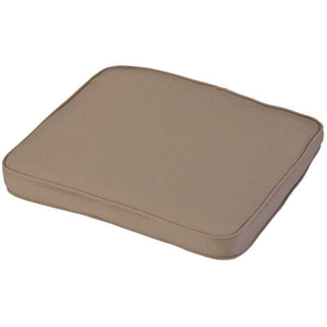 Stone Standard Carver Outdoor Garden Furniture Cushion - L45 x W40 x H4 cm