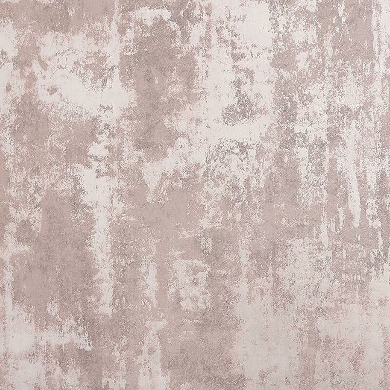 Stone Textures Distressed Concrete Wallpaper Industrial Textured Vinyl Pink 902107 - Pink - Arthouse