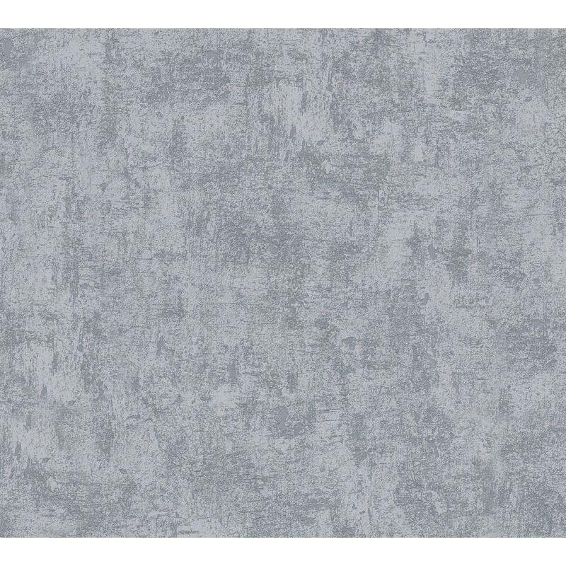 Stone tile wallpaper wall Profhome 224019 non-woven wallpaper slightly textured with tangible texture matt grey 5.33 m2 (57 ft2) - grey