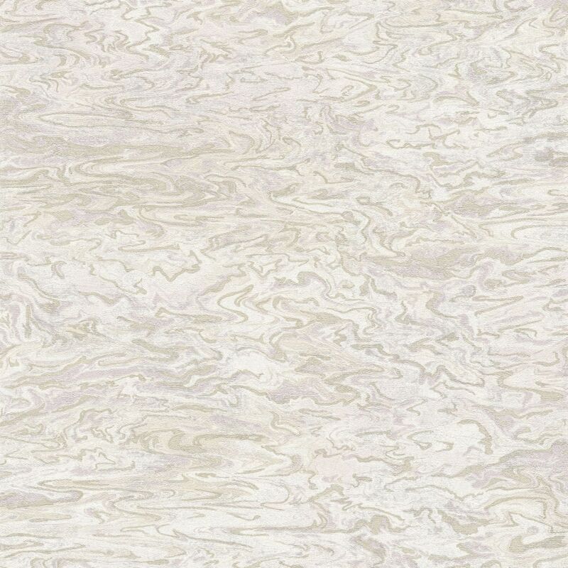 Stone tile wallpaper wall Profhome 383583 hot embossed non-woven wallpaper slightly textured stone look shimmering cream ivory pink golden yellow