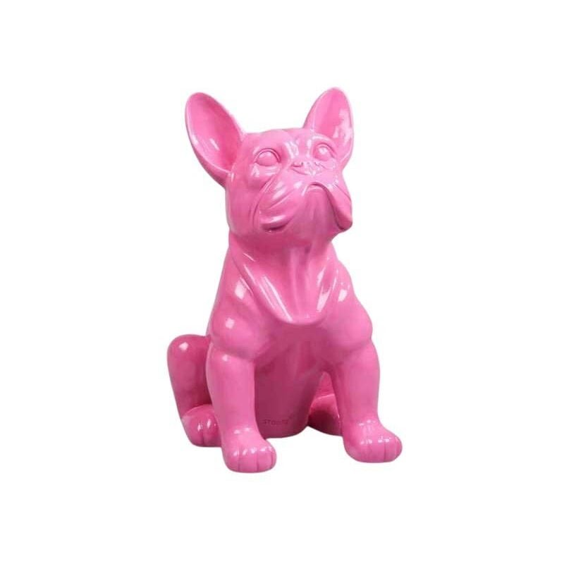 Stoobz - Chien bouledogue français coloré 37 x 25 x 22 cm