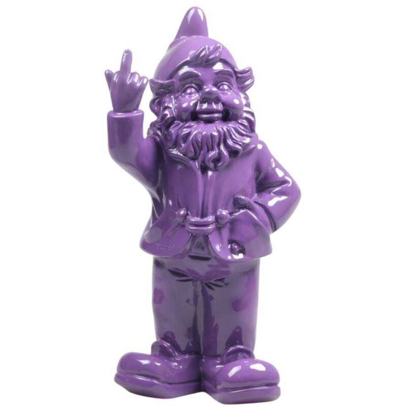 Stoobz - Nain de jardin en résine Fck 16 x 12 x 32 cm