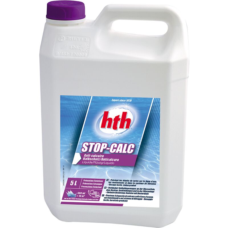 HTH - stop-calc Liquide - 5L - 00218897