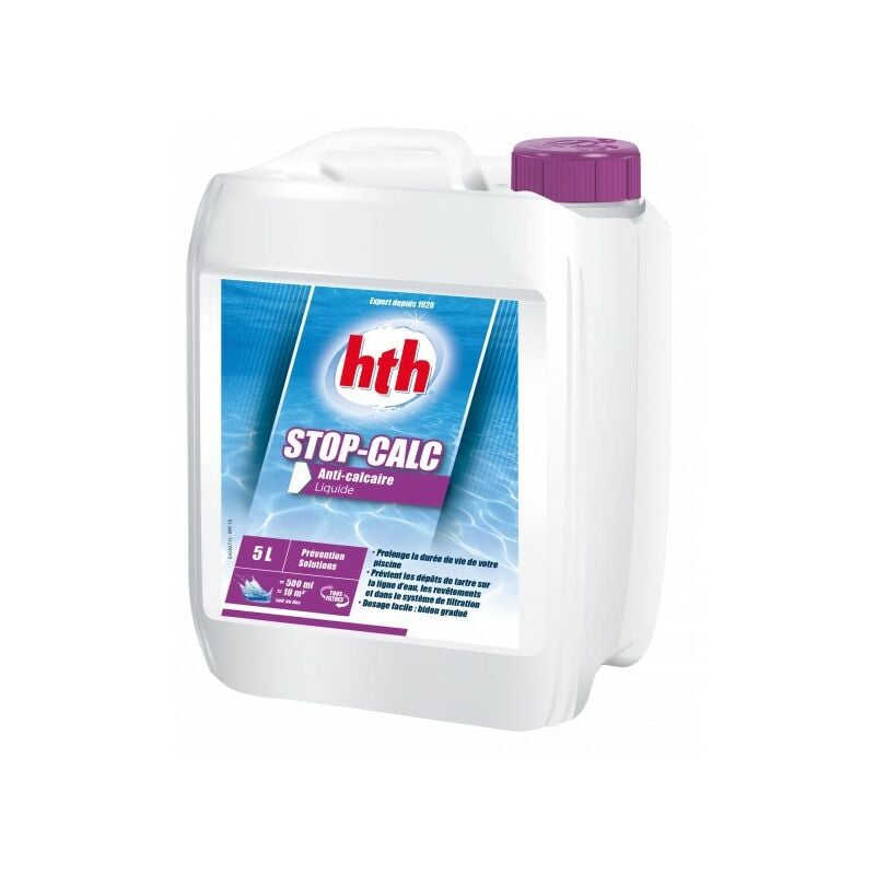 HTH - Anti-calcaire liquide stop-calc 5 litres - 5 litres