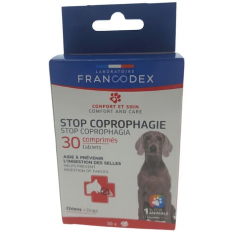 Stop coprophagie (ingestion des selles) 30 comprimés pour chien - Francodex