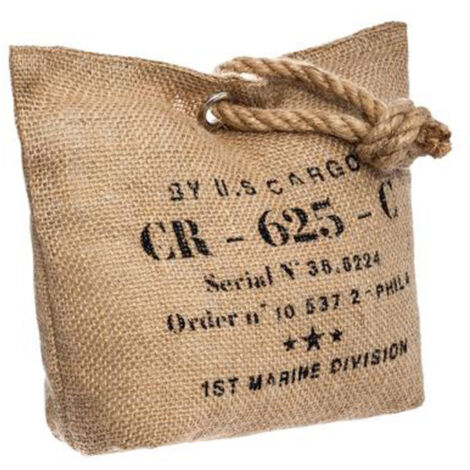 Stop Porte Vintage en Jute Loft 25cm Naturel