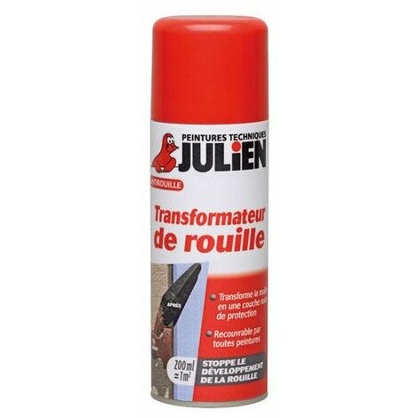 Stop Rouille Transformateur aerosol 200ml - JULIEN