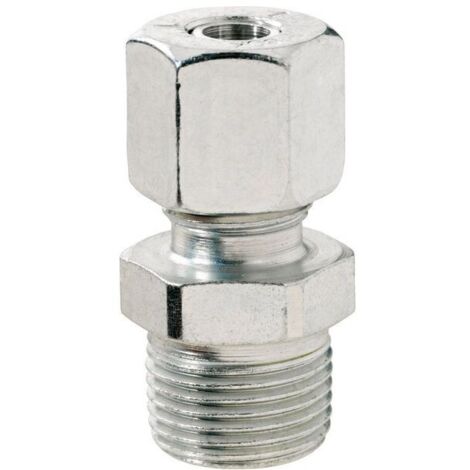 Stopfbuchs-verschraubung 1-Loch Stahl, 1''xRVS 8mm