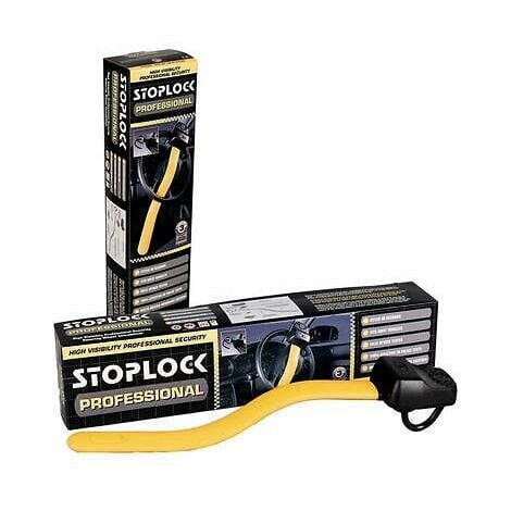 STOPLOCK PRO UNIVERSAL HIGH SECURITY CAR VAN STEERING WHEEL LOCK CROOK LOCK NEW