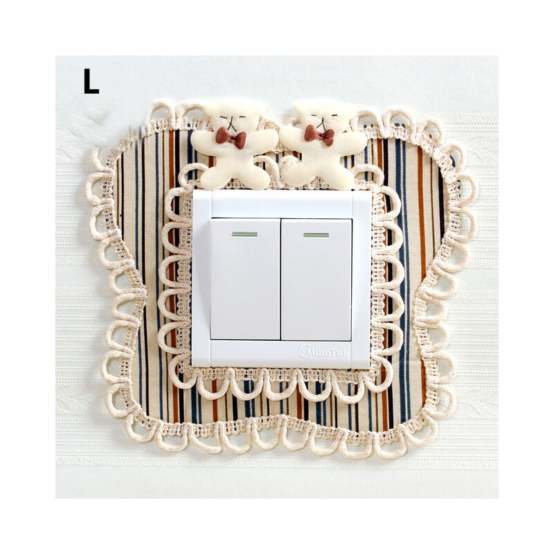 1 Pc pizzo fai da te adesivo da parete