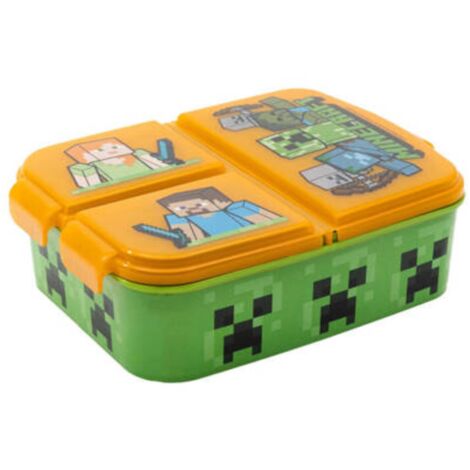 Stor Minecraft Lunchbox - Robuste und glänzende Brotdose