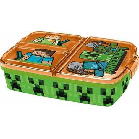 Stor Minecraft Lunchbox - Scatola per il pranzo brillante e durevole