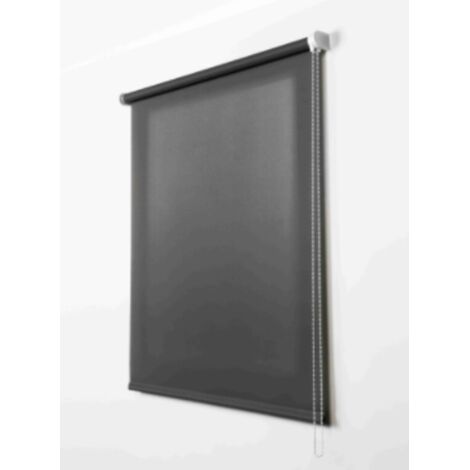 STOR PLANET - ROLL-UP - TENDA A RULLO FILTRANTE TRASLUCIDA COLORE GRIGIO ASFALTO - 160X180cm