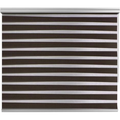STOR PLANET - TENDA PLATINUM NOTTE E GIORNO CHOCOLATE 140x250 CM