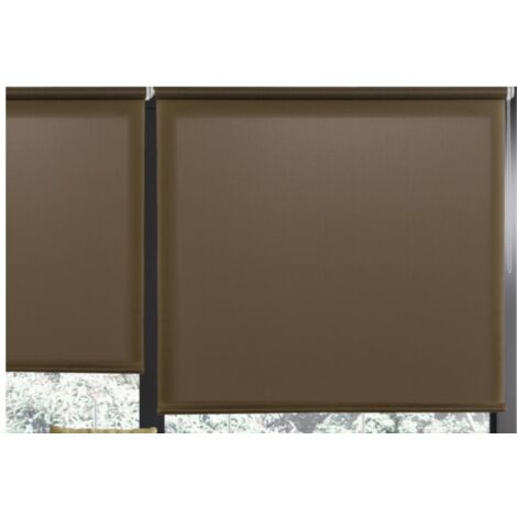 STOR PLANET - TENDA ROLL-UP CIOCCOLATO TRASLUCIDO RE-12MO 45X180CM