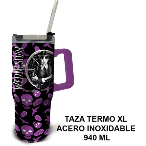 Stor TAZA TERMO XL ACERO INOXIDABLE 940 ML WEDNESDAY