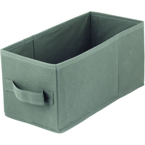 Storage Box  faltbare Aufbewahrung Boxen 15 x 31 x 15 cm  dunkelgrau  1 stück