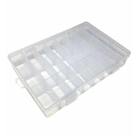 White Serving Tray with Handles Stackable Rectangle Plastic