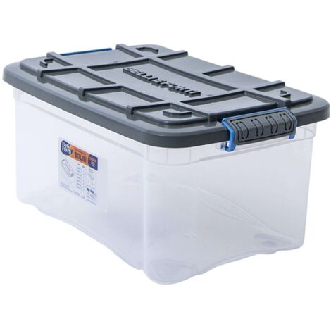 Storage Box Solid Basic 10Lt 37X25,5X26,5 Cm - Colori Assortiti