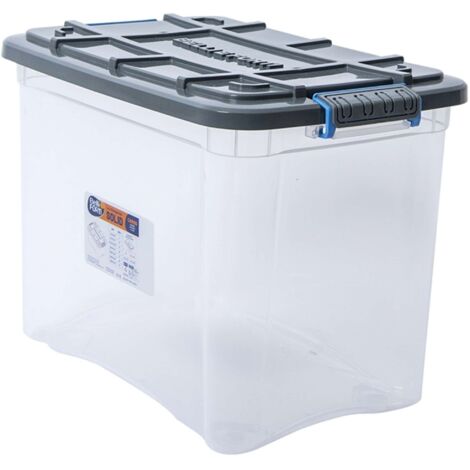 Storage Box Solid Basic 18Lt 58X38,5X15 Cm - Colori Assortiti