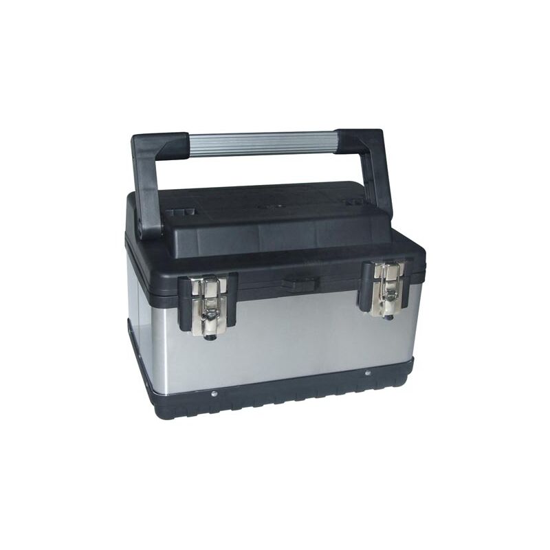 Cassetta degli attrezzi - acciaio inox - 380 x 270 x 225 mm