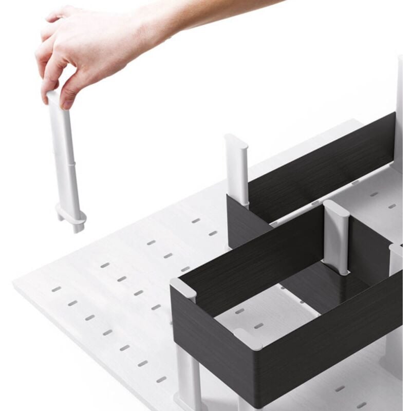 

Gollinucci - Storage Kit Recambio 12 Palos Y 3 Elasticos Blanco - Blanco