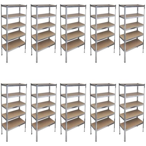 Storage Rack Garage Storage Shelf 10pcs