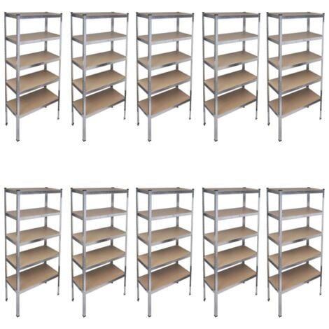 Storage Rack Garage Storage Shelf 10pcs VD14740