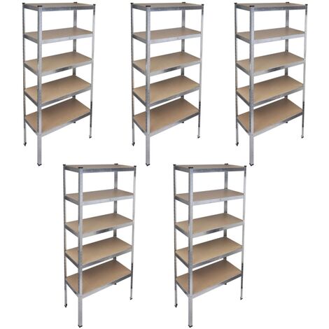 Storage Rack Garage Storage Shelf 5pcs