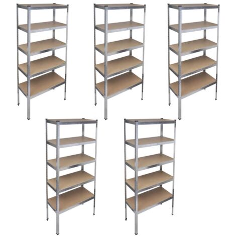 Storage Rack Garage Storage Shelf 5pcs VD14739