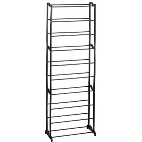STORAGE zapatero 10 pisos metal 50x24x h130 cm , Zapatero 10 pisos metal 50 x 24 x 130 cmFabricado en metal con conectores de plásticoFácil montajeMedidas totales: 50 x