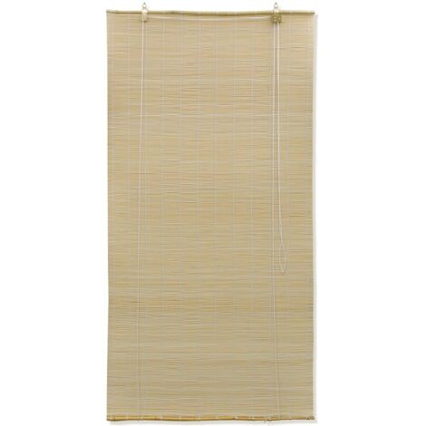 Store à rouleau bambou naturel 120x220 cm CFW2657462