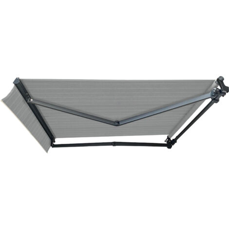 Store Banne Monobloc MOTORISÉ 2 X 1,5 m Anthracite - DICKSON® NAPLES