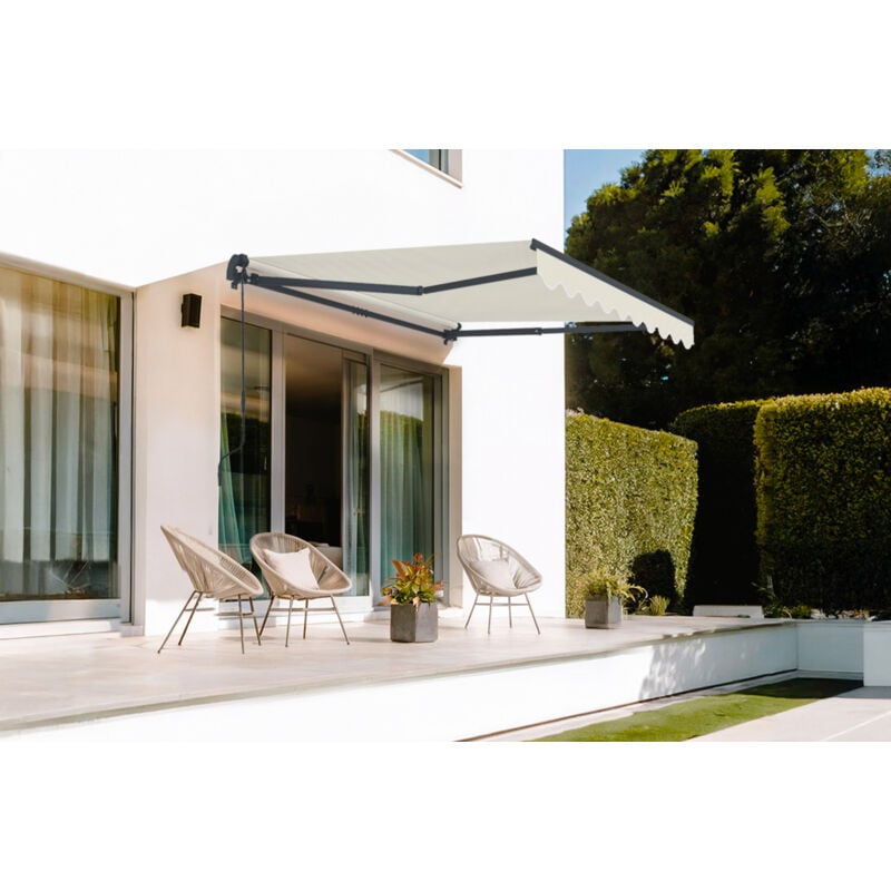 Store banne monobloc vecchio 2,5x2m beige