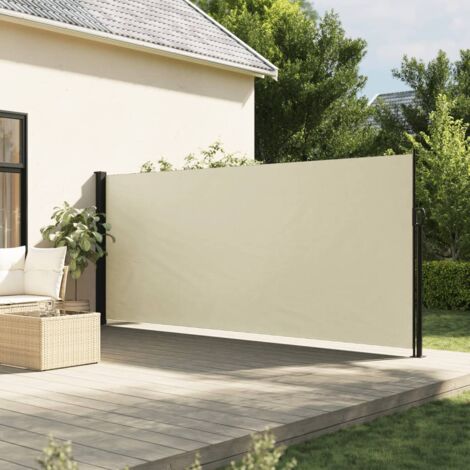 Store banne  Store extérieur  Auvent latéral rétractable crème 180x300 cm CFW59645