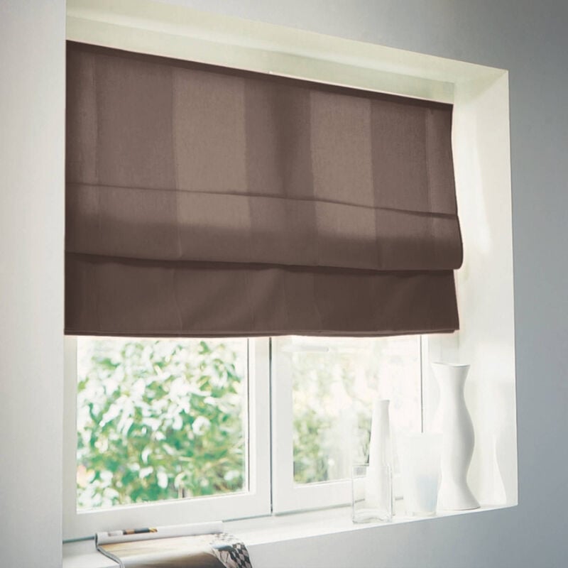 Madecostore - Store bateau tamisant dolpo - gamme Must - Rouge - L120 x H250cm