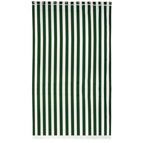 Store de Balcon 140X300 cm Blanc/Vert