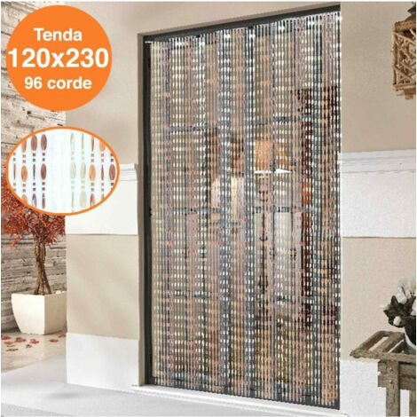 Store De Fenêtre 120 X 230 Cm 96 Fils De Perles Colorées