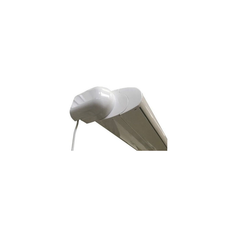 Ici Store - store banne coffre integral motorise ral blanc